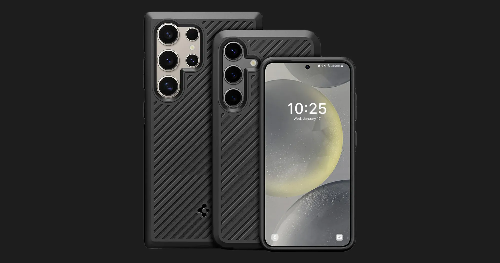 Чехол Spigen Core Armor для Samsung Galaxy S24+ (Matte Black)