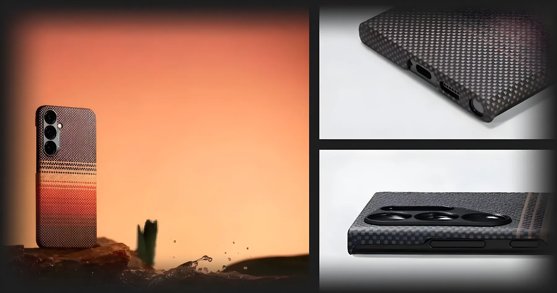 Чехол Pitaka MagEz Case 4 для Samsung Galaxy S24 (Sunset)