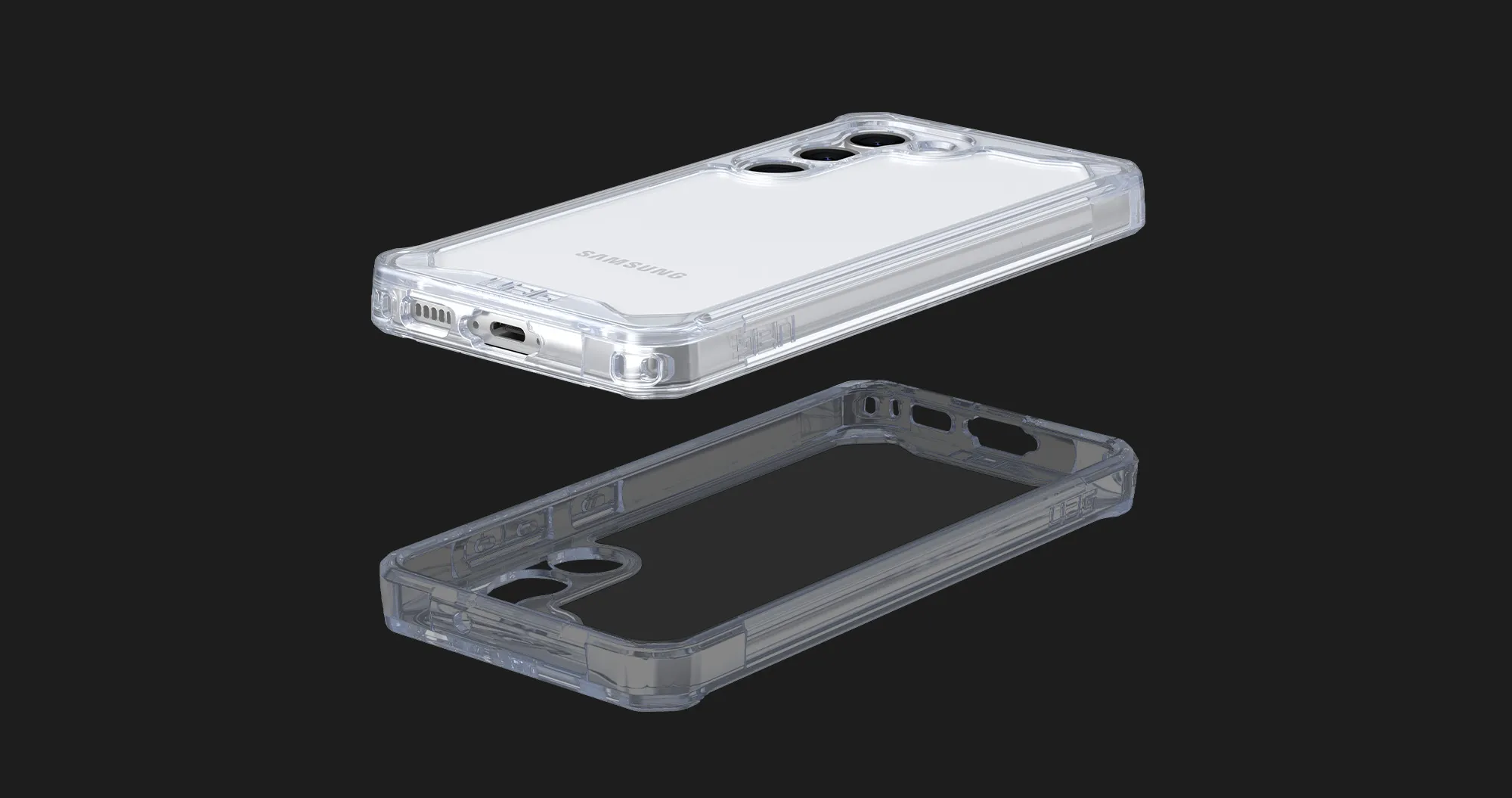 Чехол UAG Plyo для Samsung Galaxy S24+ (Ice)