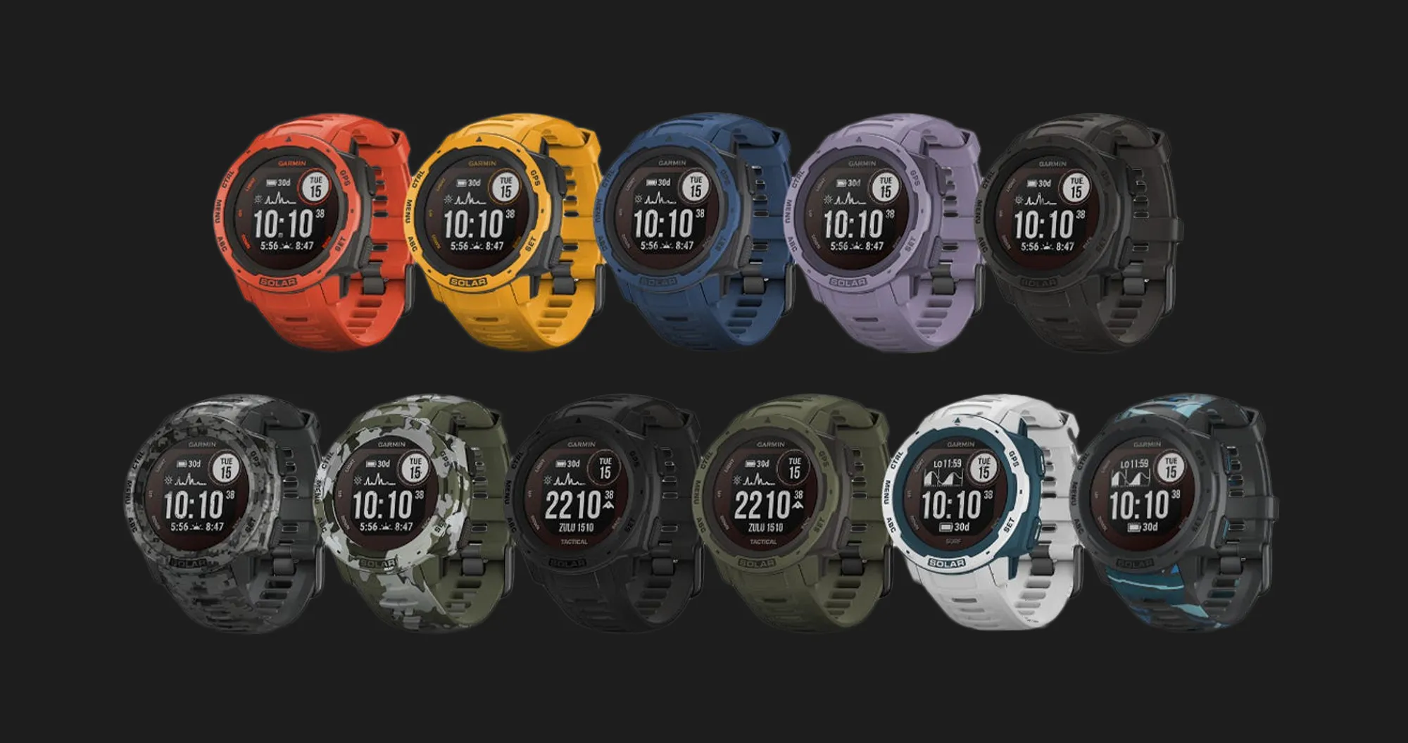 Garmin Instinct 2 Camo Edition Graphite Camo
