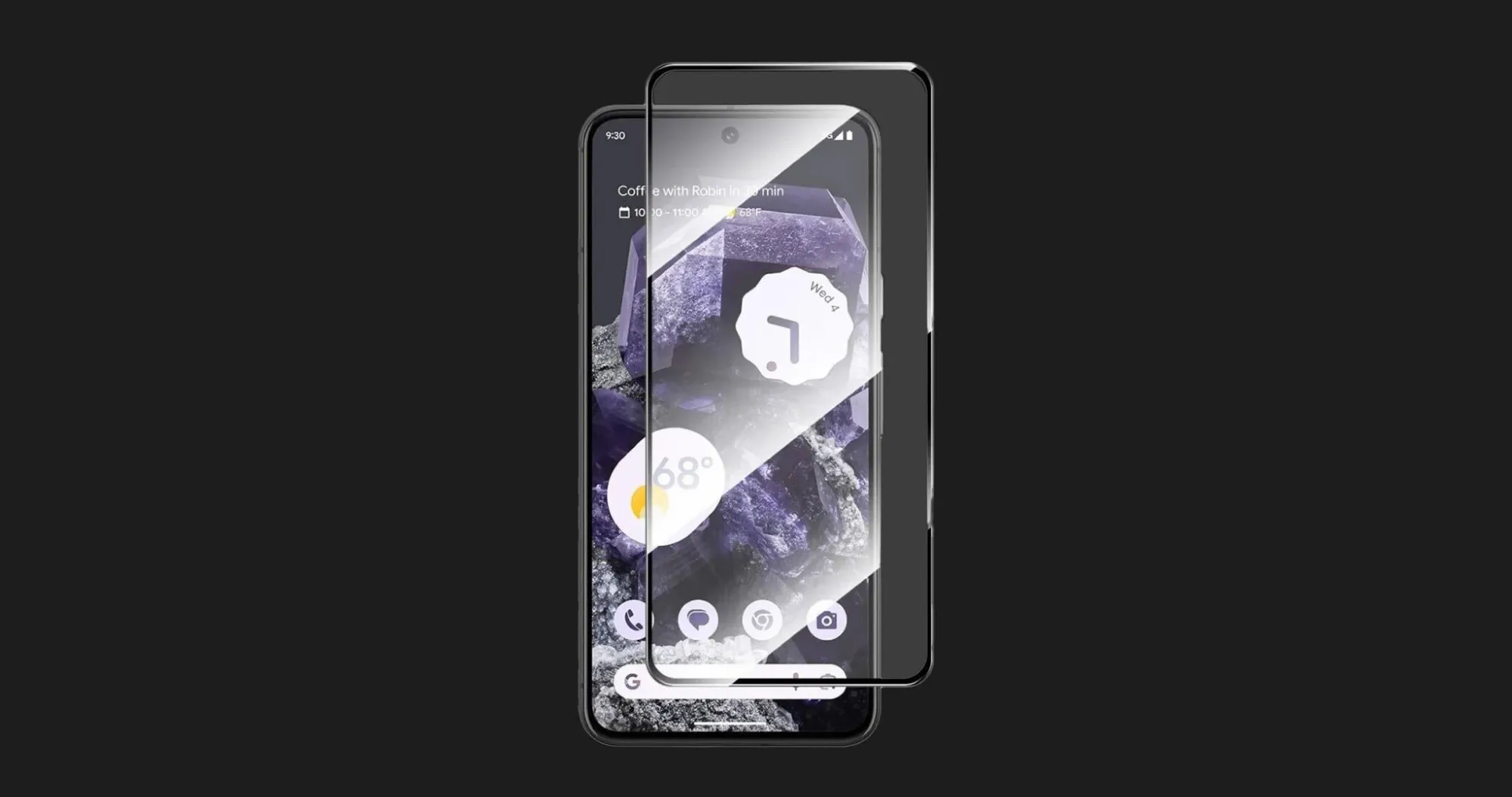 Защитное стекло Full Glass для Google Pixel 8