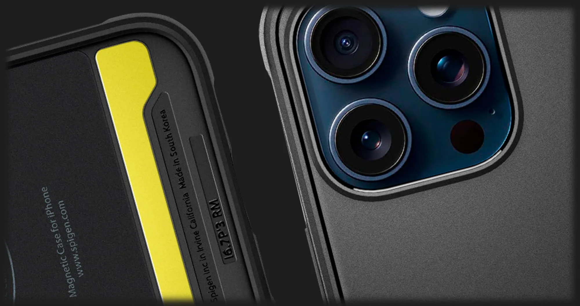 Чехол Spigen Mag Rugged Armor MagFit для iPhone 15 Pro Max (Black)