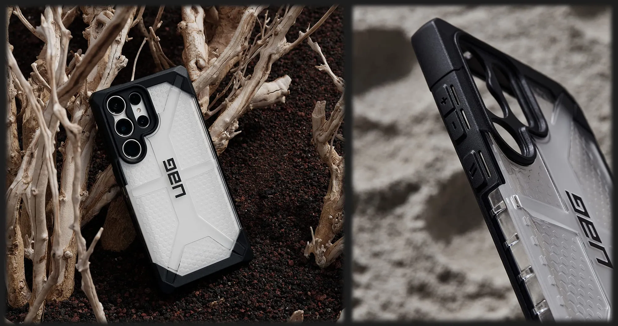 Чехол UAG Plasma для Samsung Galaxy S23 (Ice)