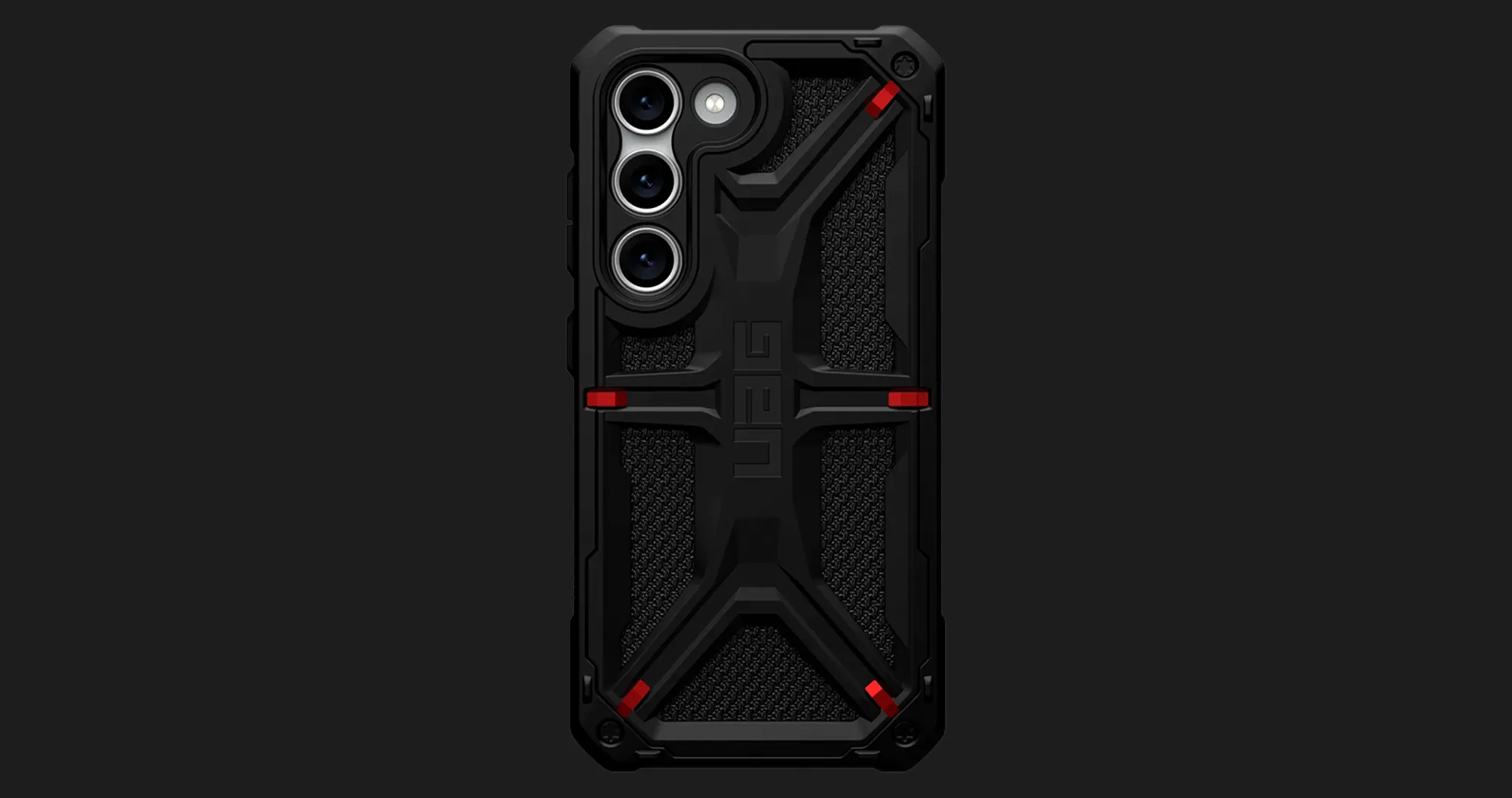Чохол UAG Monarch для Samsung Galaxy S23 (Carbon Fiber)