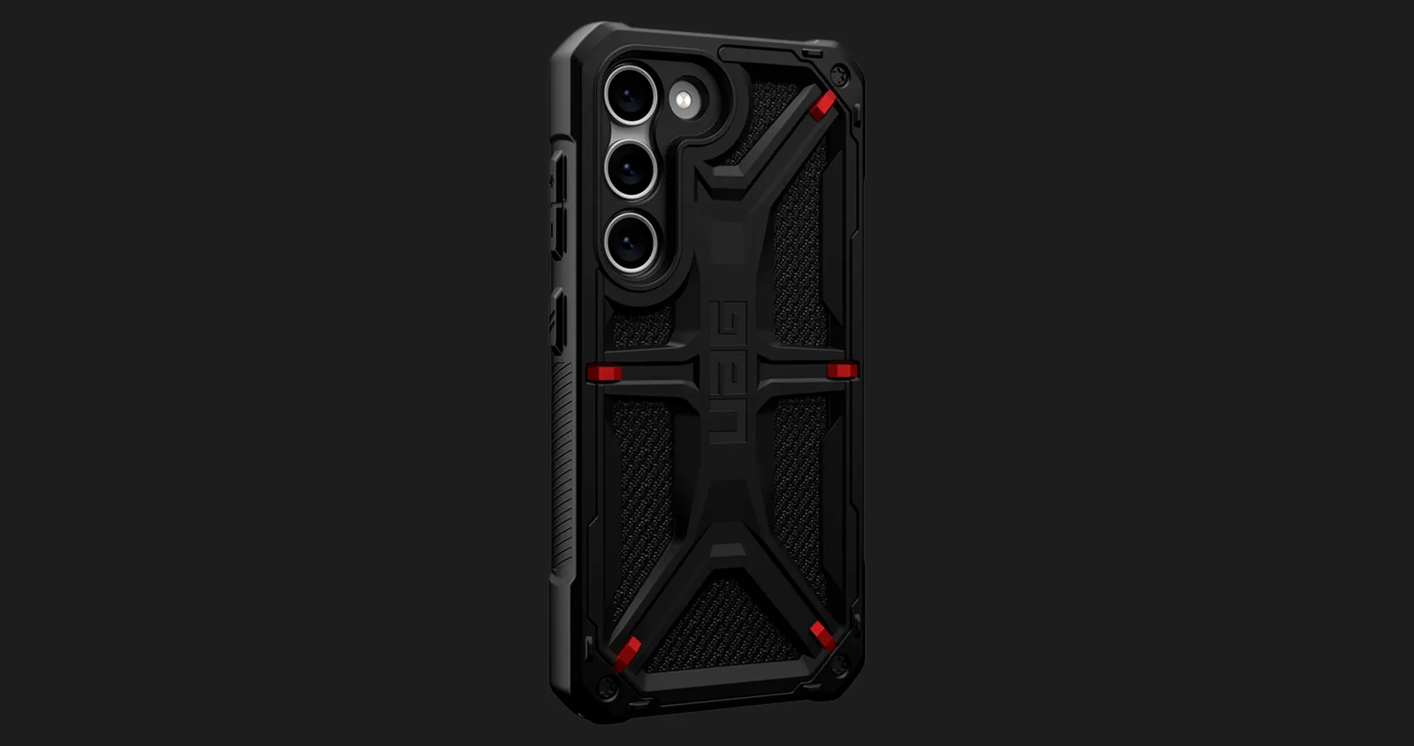 Чохол UAG Monarch для Samsung Galaxy S23 (Carbon Fiber)