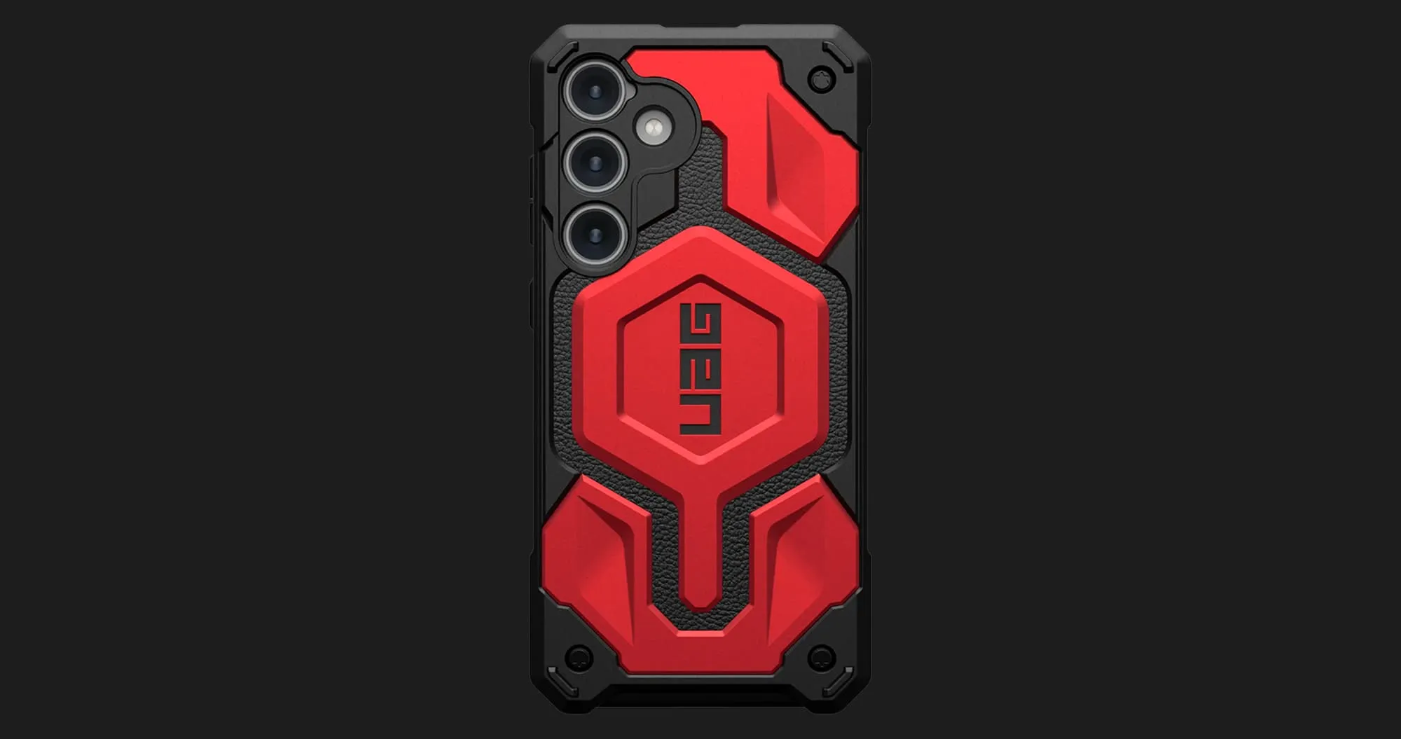 Чехол UAG Monarch для Samsung Galaxy S24+ (Carbon Fiber)