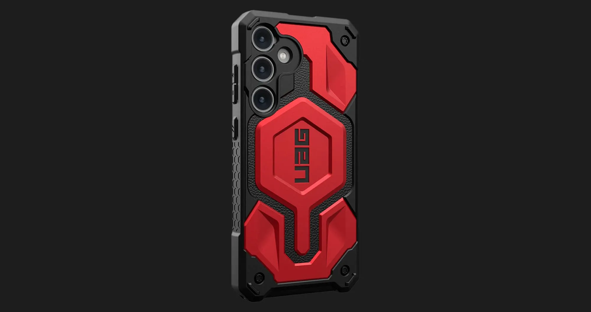 Чохол UAG Monarch для Samsung Galaxy S24+ (Carbon Fiber)