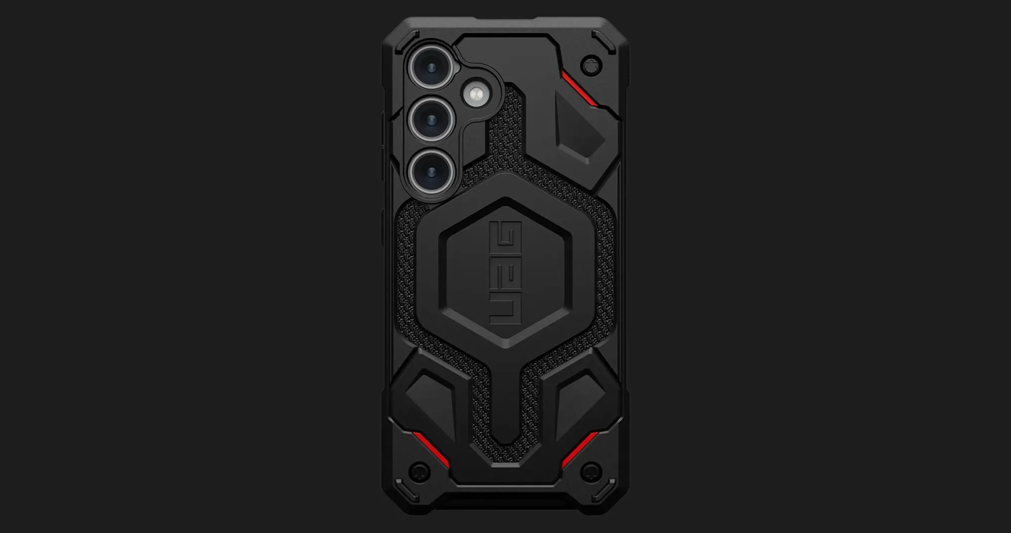 Чохол UAG Monarch для Samsung Galaxy S24 (Carbon Fiber)