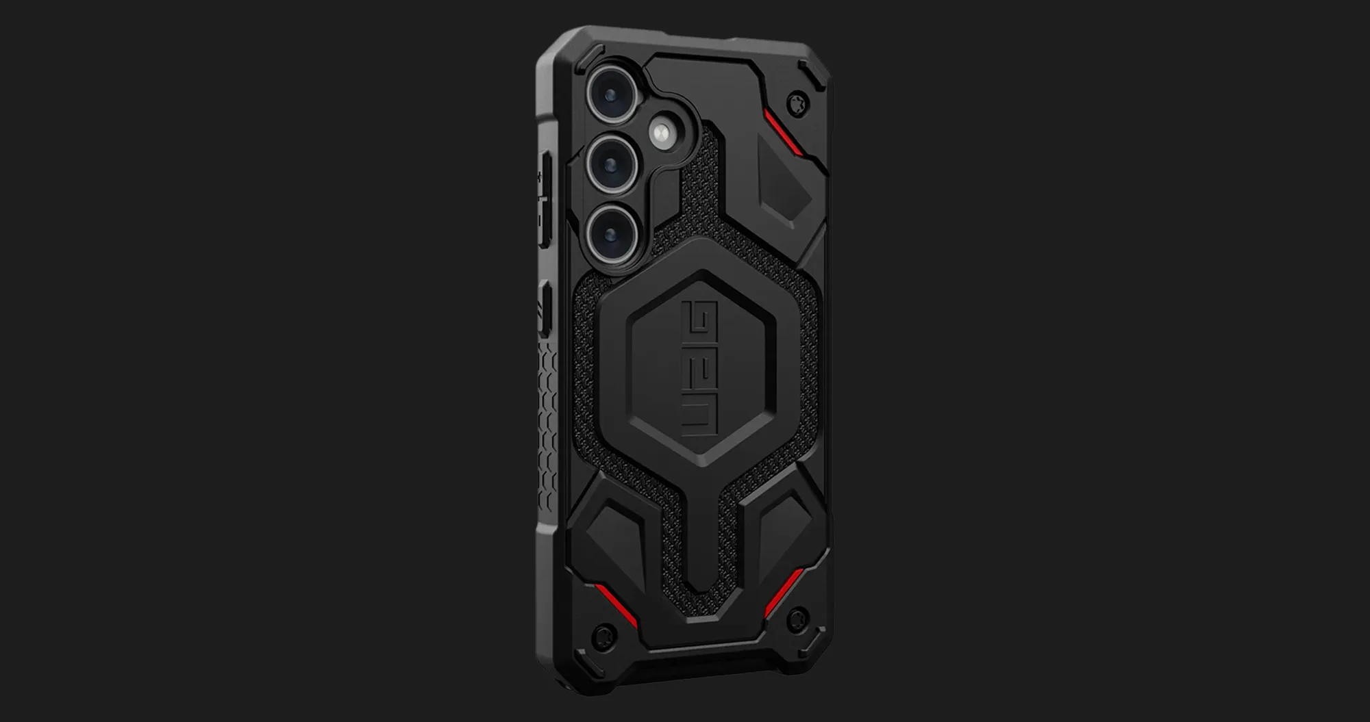 Чохол UAG Monarch для Samsung Galaxy S24 (Carbon Fiber)