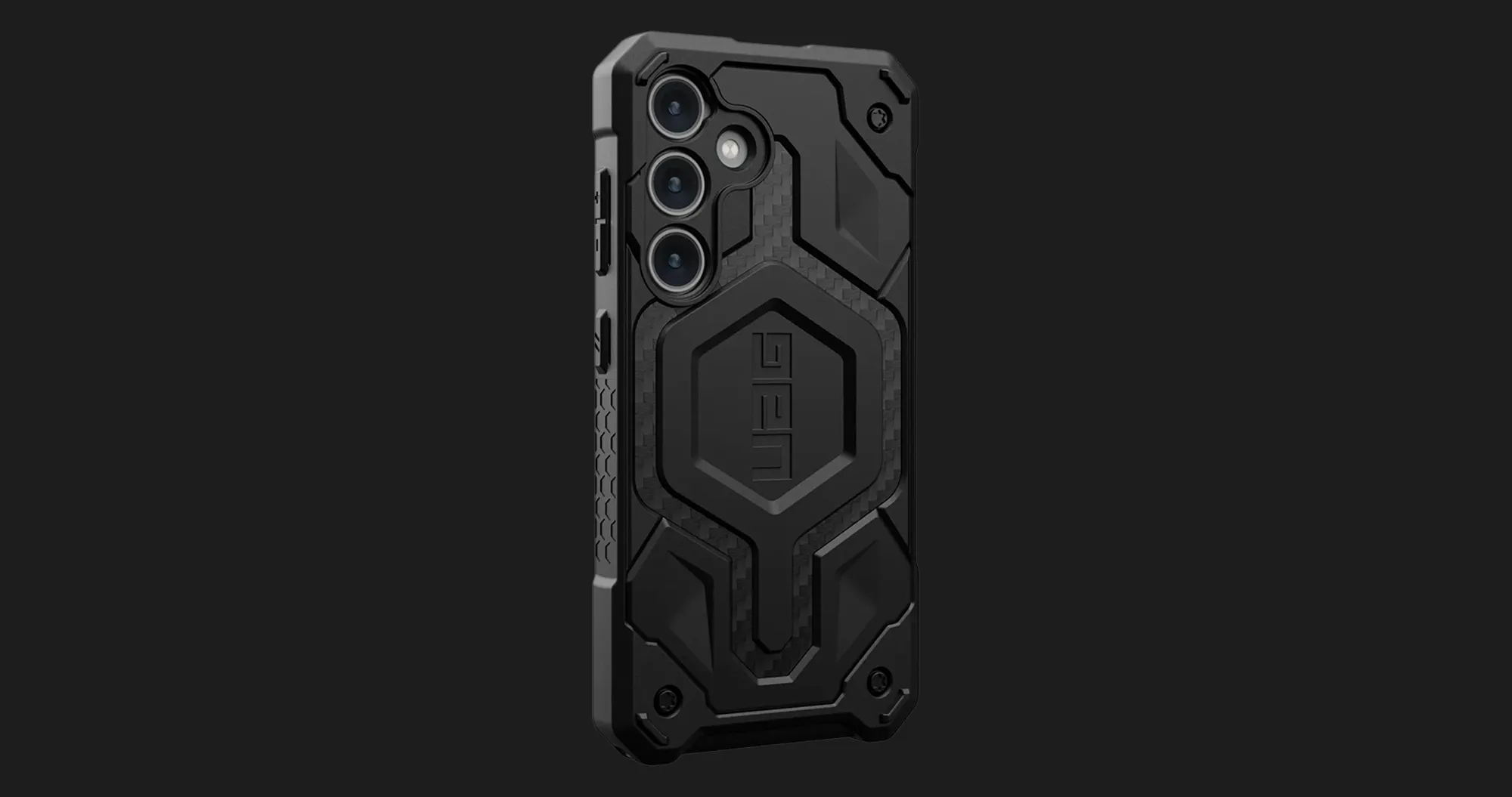 Чехол UAG Monarch Pro для Samsung Galaxy S24 (Carbon Fiber)