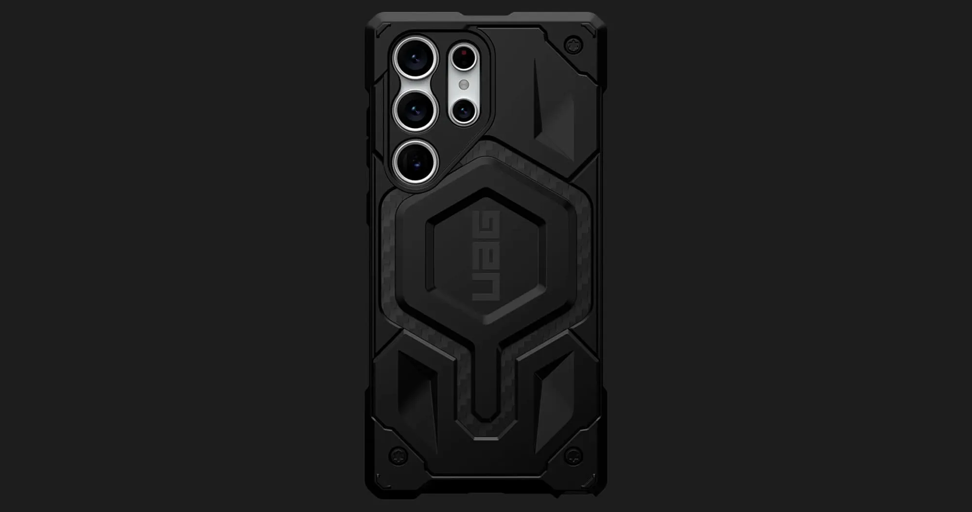 Чехол UAG Monarch Pro для Samsung Galaxy S23 (Carbon Fiber)