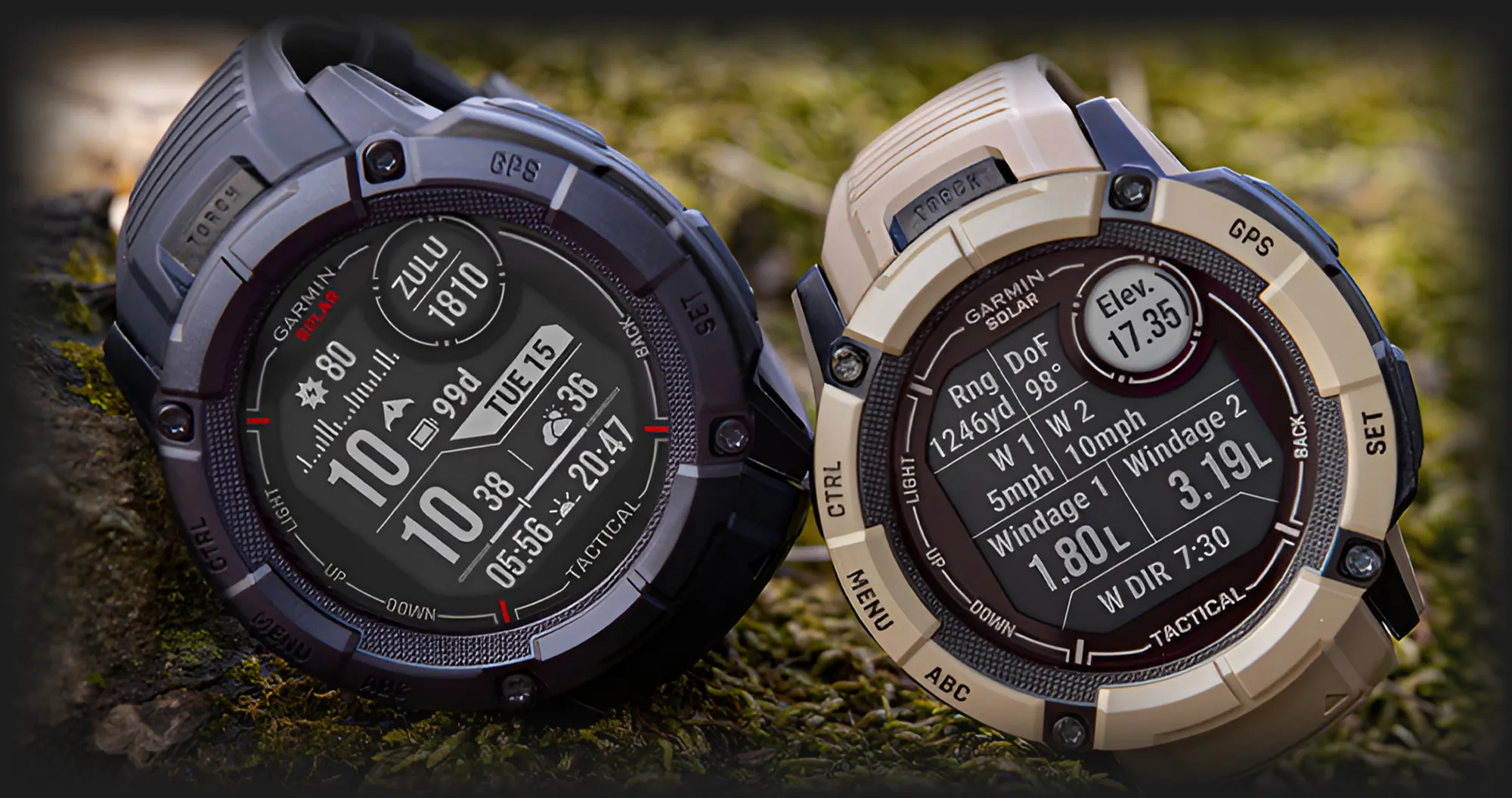 Garmin Instinct 2X Solar Moss
