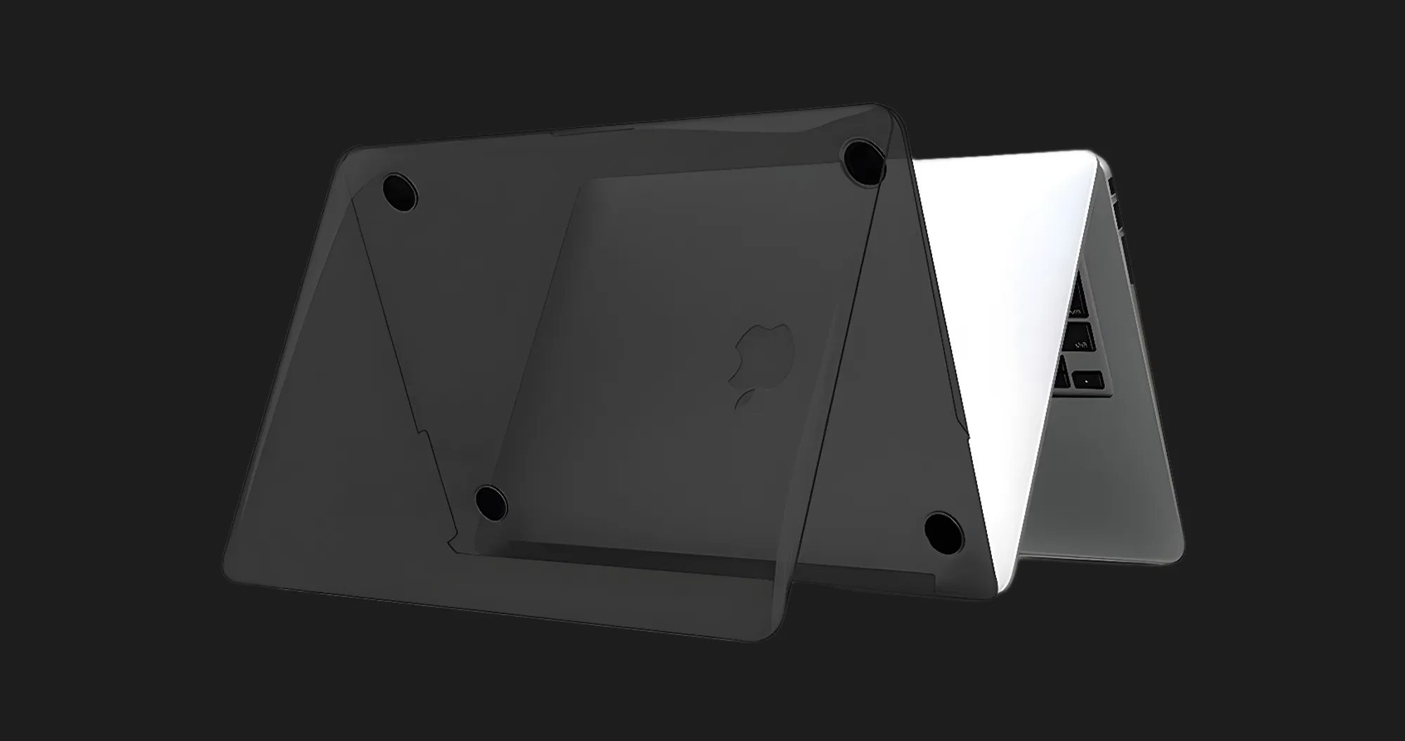 Чехол-накладка WiWU Hardshell Case для MacBook Air 13 M2 (2022) (Black)