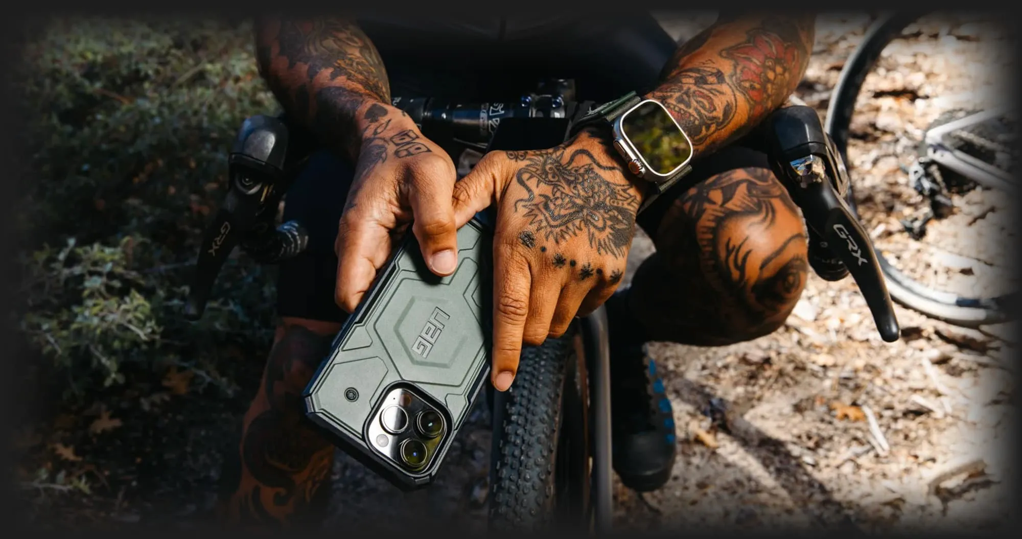 Чохол UAG Pathfinder with MagSafe Series для iPhone 14 Pro Max (Olive)