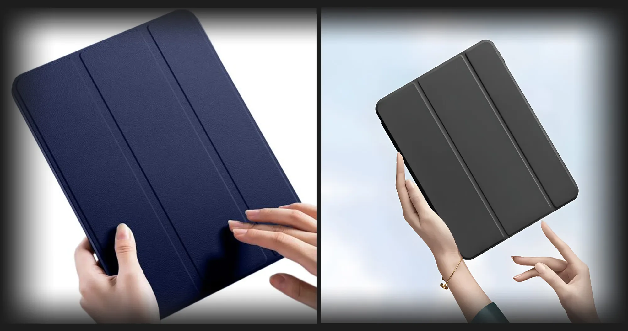 Чехол WIWU 2 in 1 Magnetic Separation Tablet Folio Case для iPad 10.9 (2022) (Black)