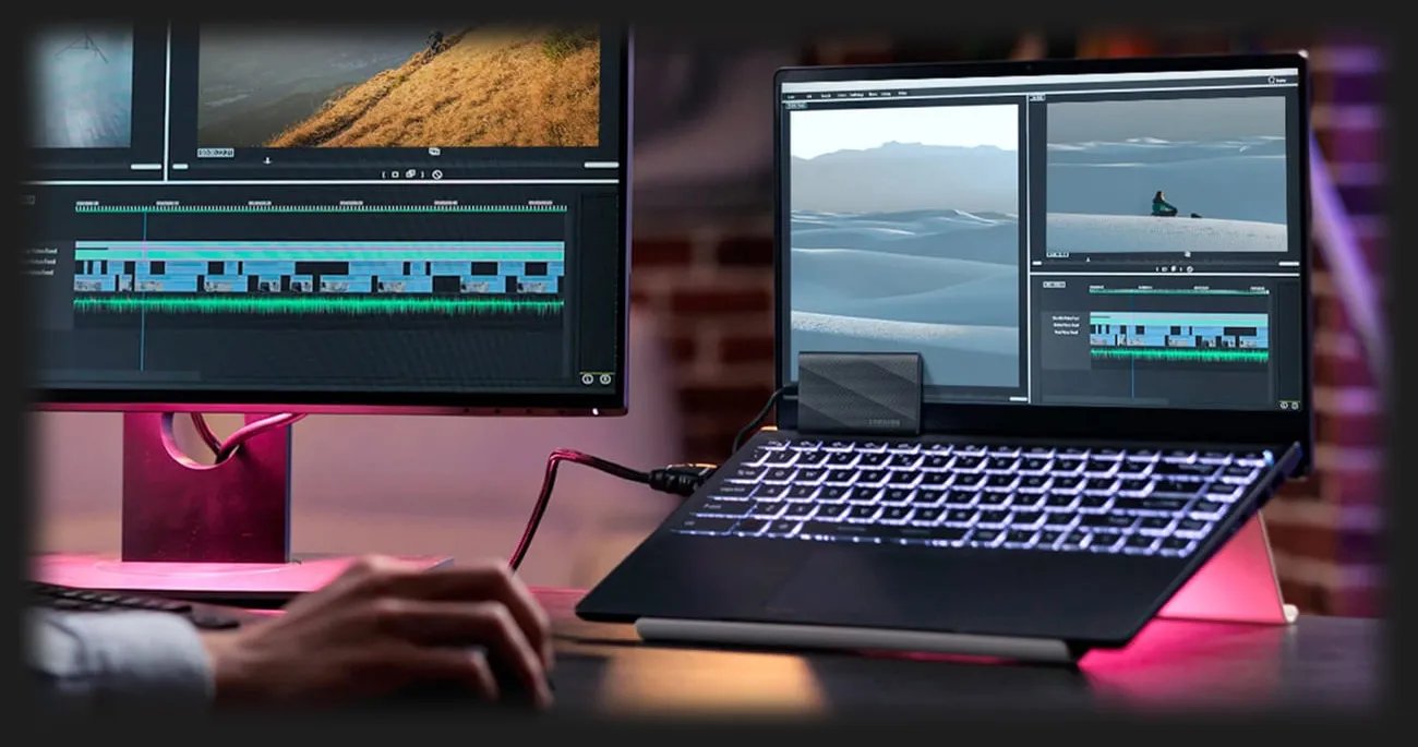 Зовнішній SSD-накопичувач Samsung T9 2TB (Black)