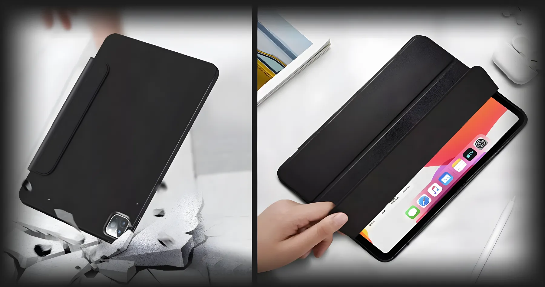 Чехол WIWU Detachable Magnetic Case для iPad 10.2 (2021-2019) (Brown)