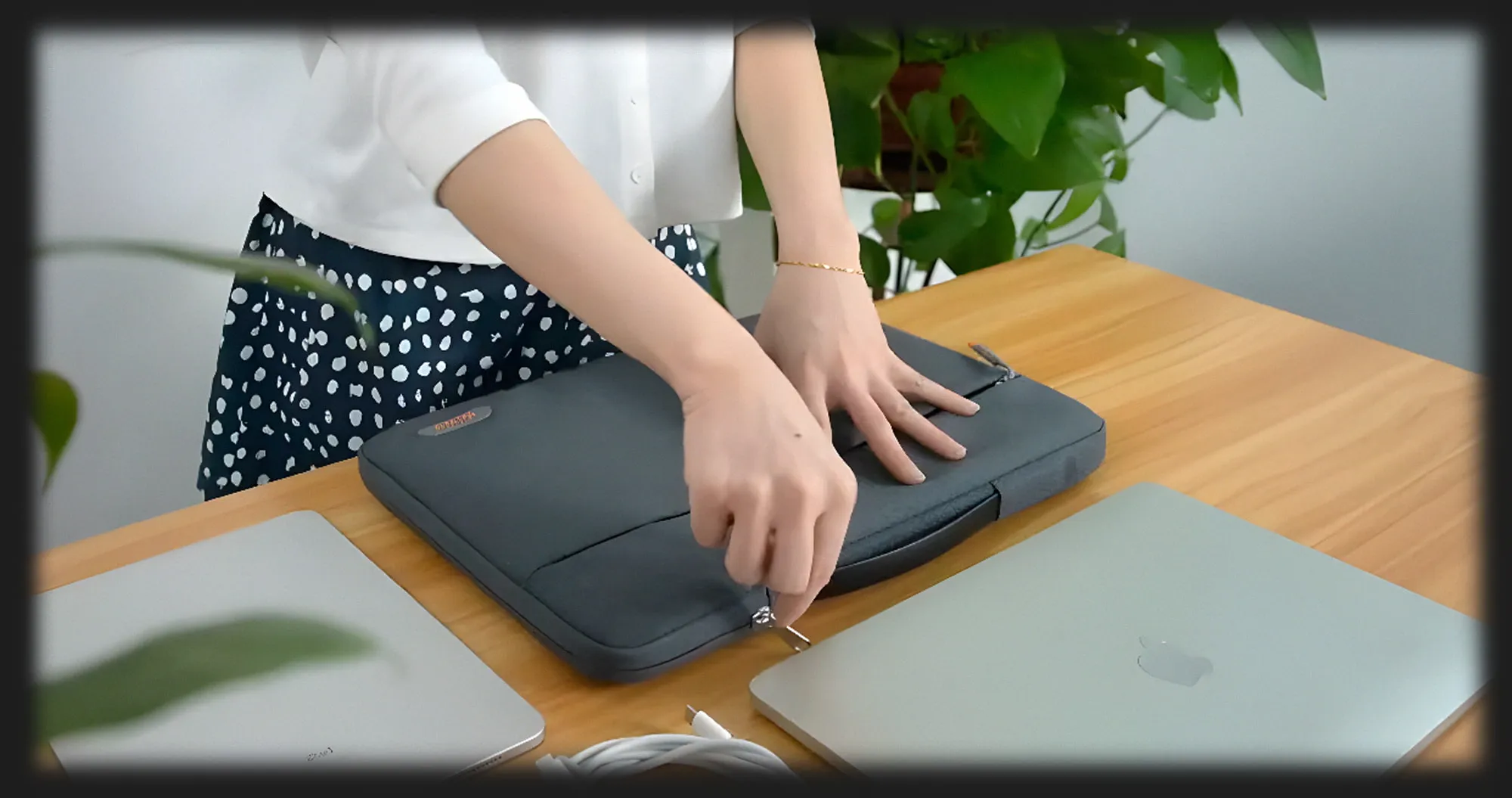 Чохол-сумка WiWU Pilot Sleeve для MacBook 13.3/14 (Black)