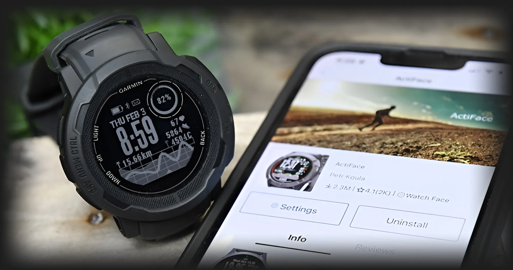 Garmin Instinct Solar Tactical Edition Black