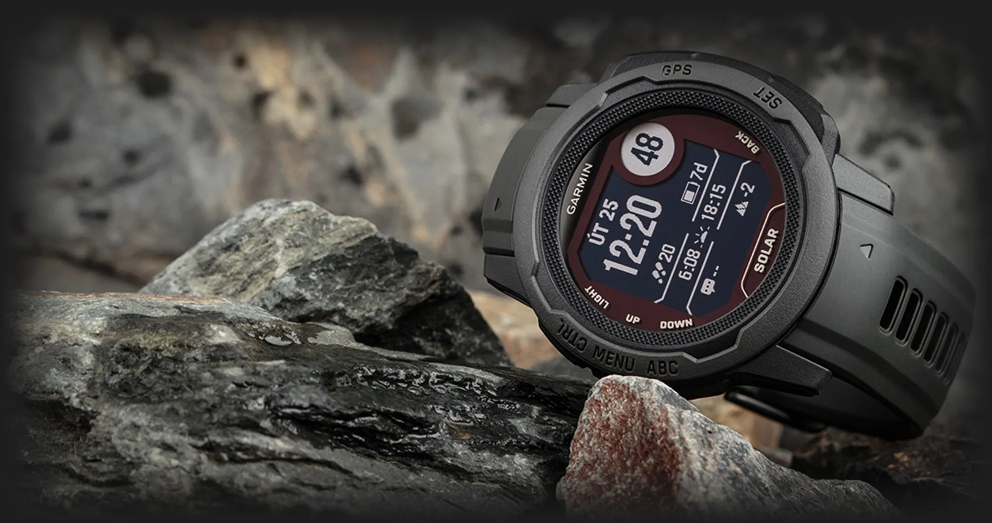Garmin Instinct Solar Tactical Edition Black
