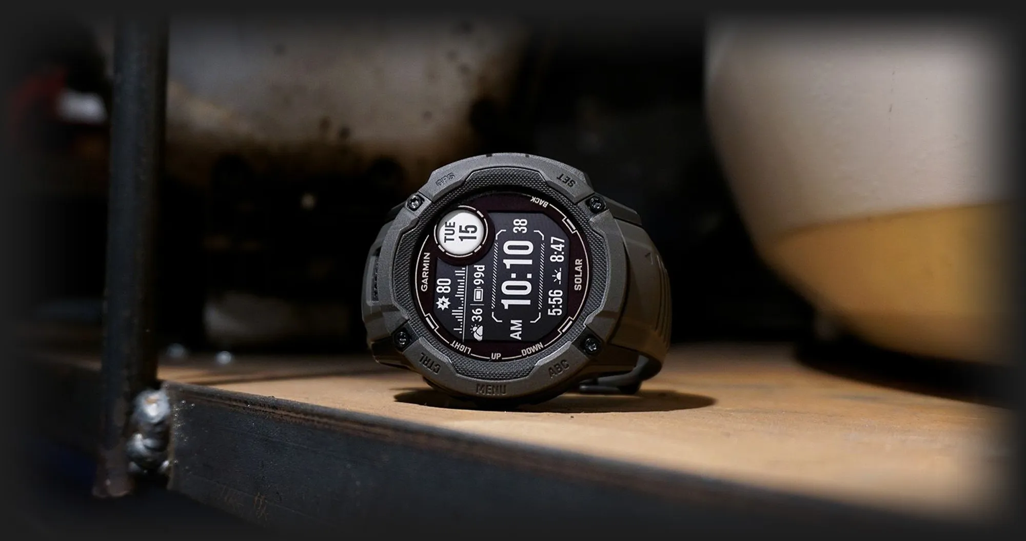 Garmin Instinct Solar Tactical Edition Black