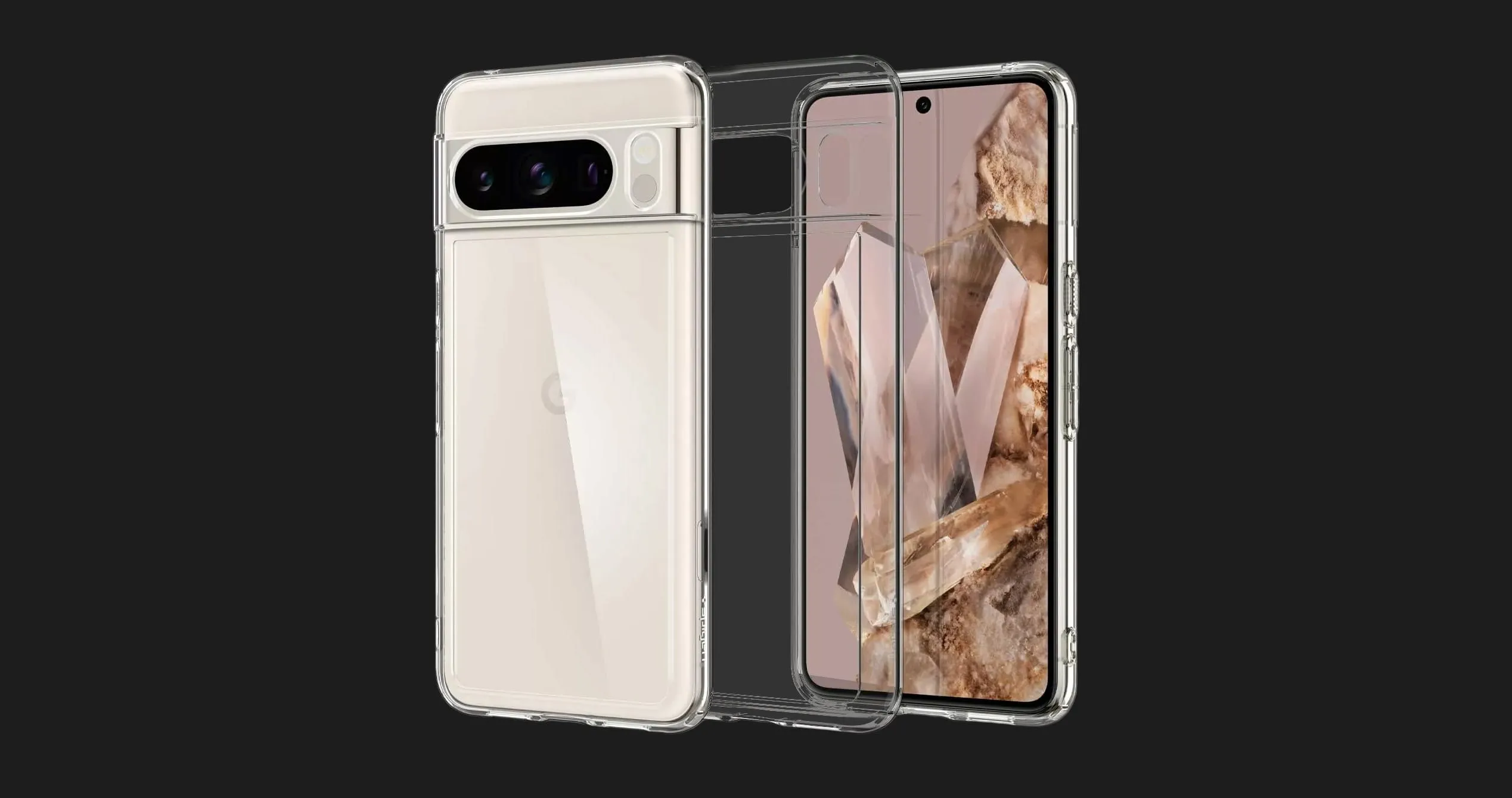 Чехол Spigen Ultra Hybrid для Google Pixel 7A (Crystal Clear)