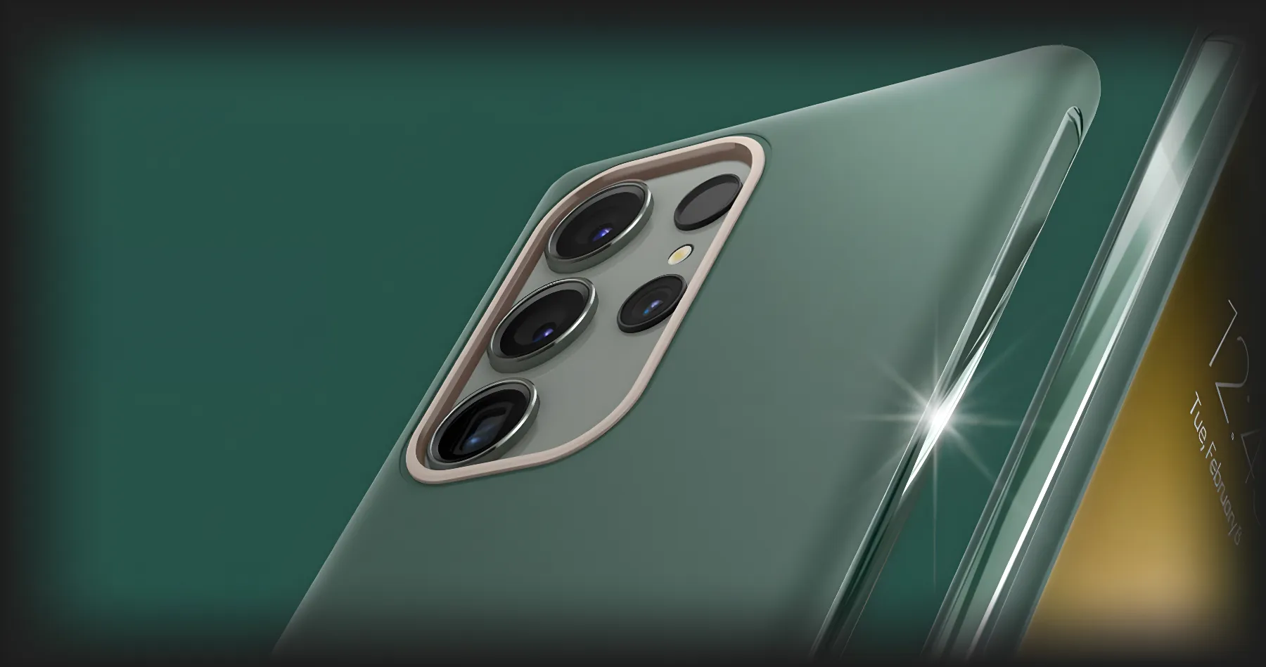 Чехол Spigen Cyrill UltraColor для Samsung Galaxy S23 Ultra (Kale)