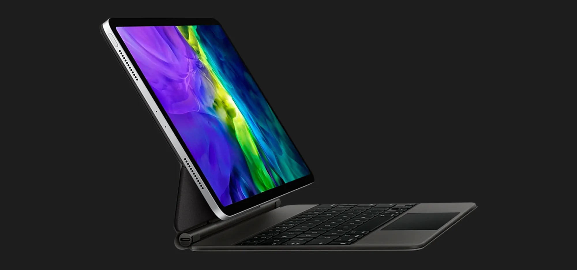 Клавиатура Magic Keyboard для iPad Pro 12.9, iPad Air 13 (M2) (White) (MJQL3)
