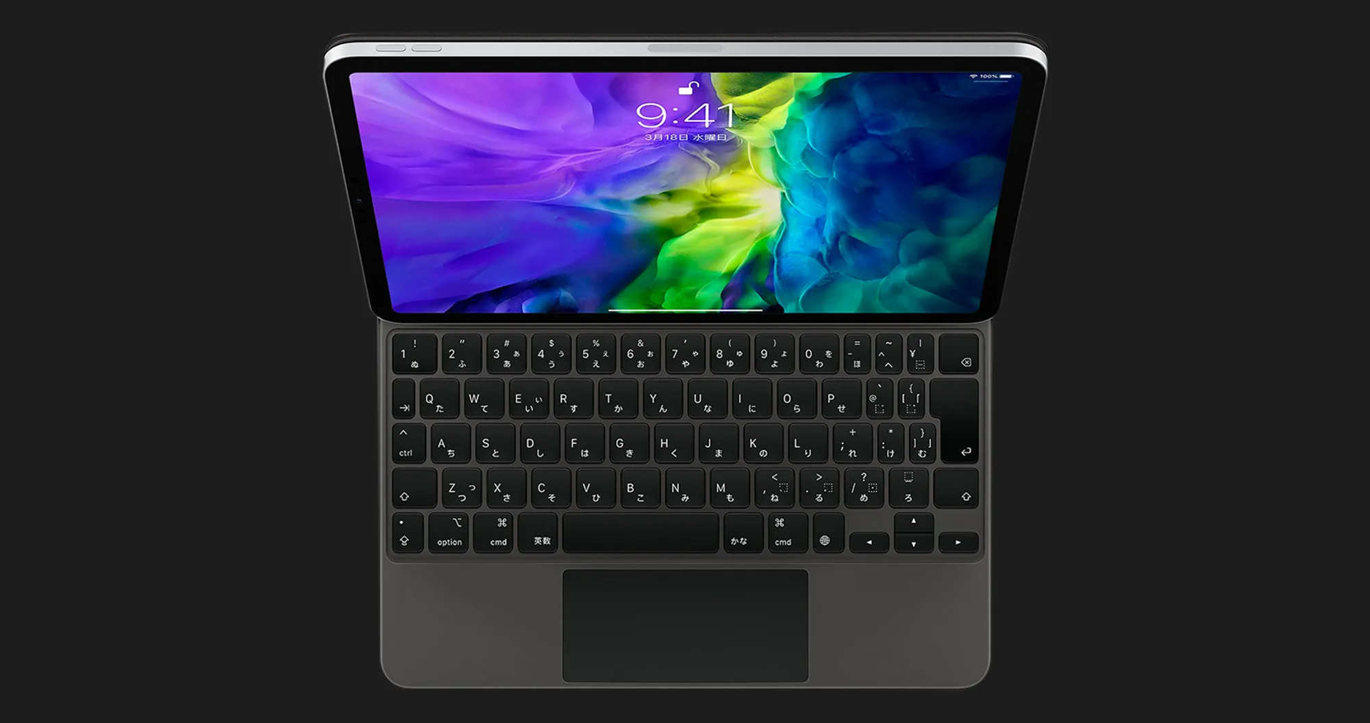Клавіатура Magic Keyboard для iPad Pro 12.9 (Black) (MJQK3/MXQU2)