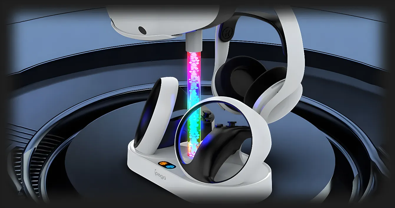 Зарядная станция iPega PG-P5V001 для PS5 VR2 (White)