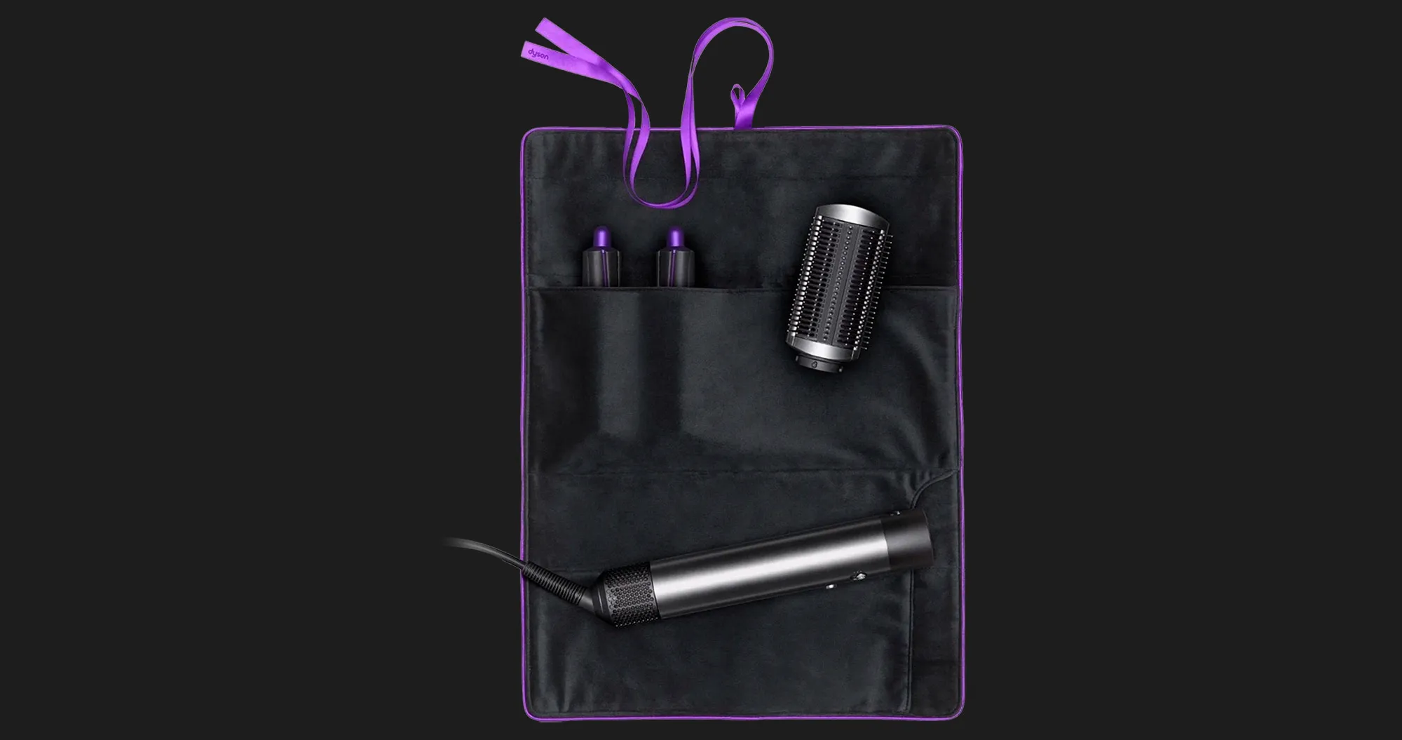 Дорожній чохол для стайлера Dyson (Black/Copper)