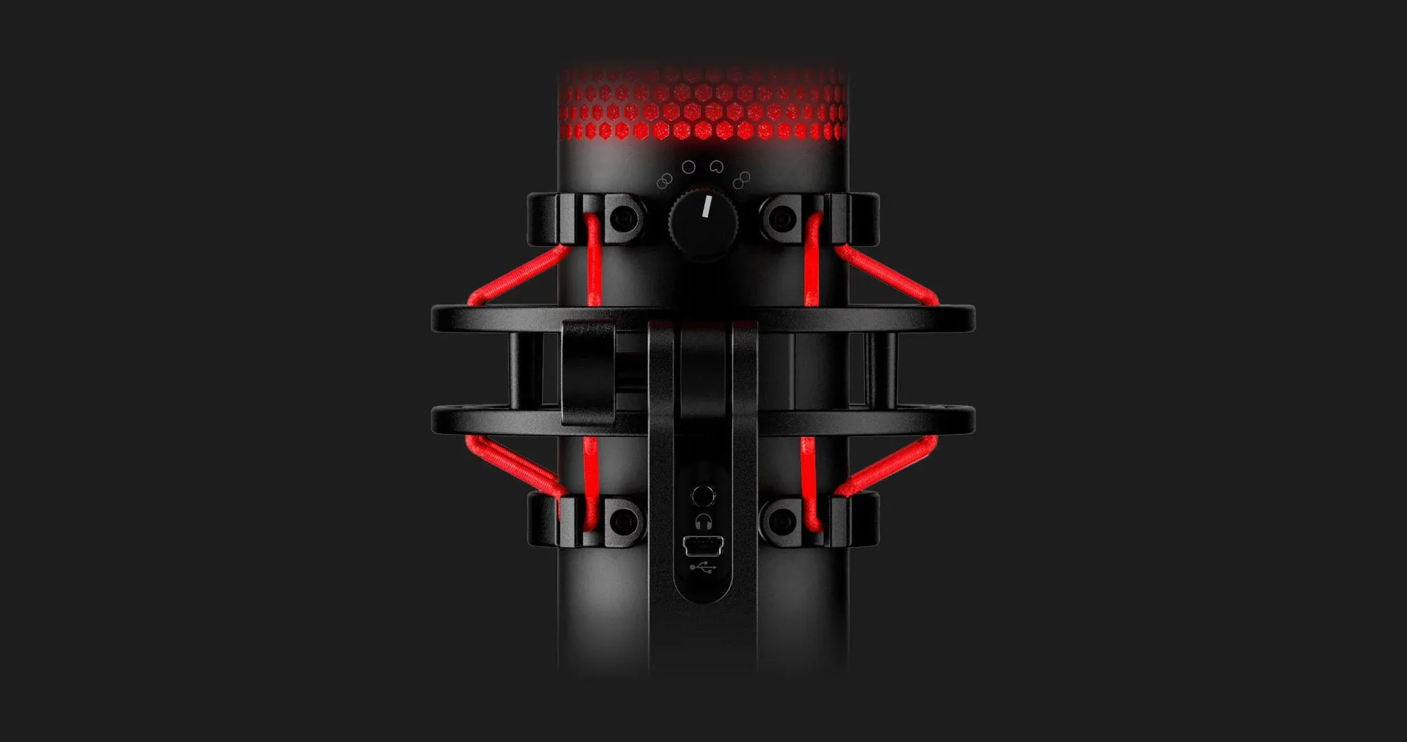 Мікрофон HyperX QuadCast (Black-Red) (UA)
