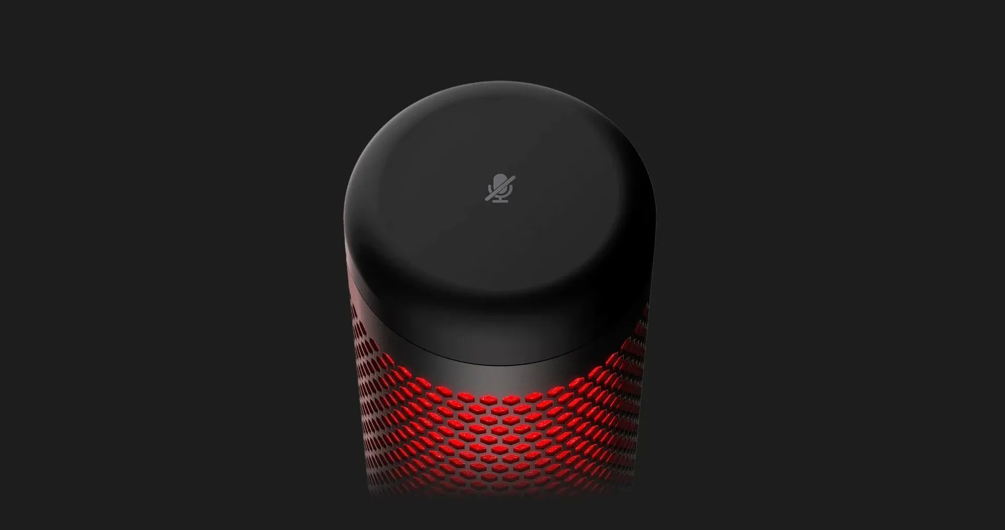 Мікрофон HyperX QuadCast (Black-Red) (UA)