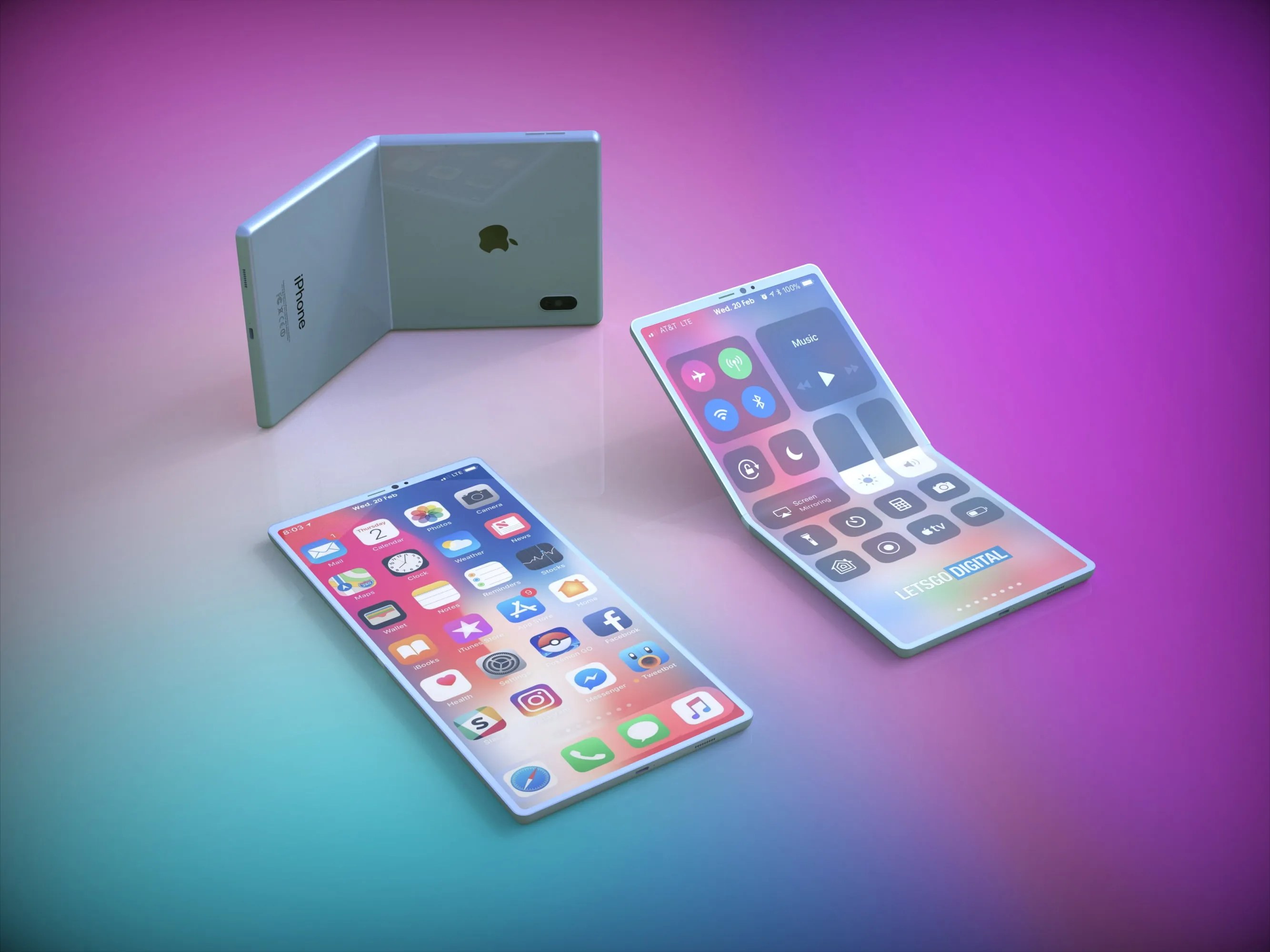 Новый iPhone может быть с экраном способным самовосстанавливаться