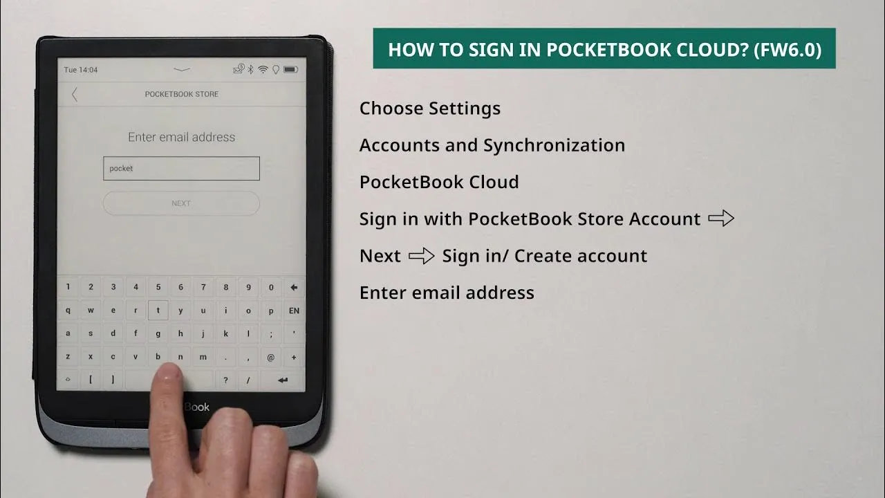 Як завантажити книги на PocketBook через Wi-Fi?