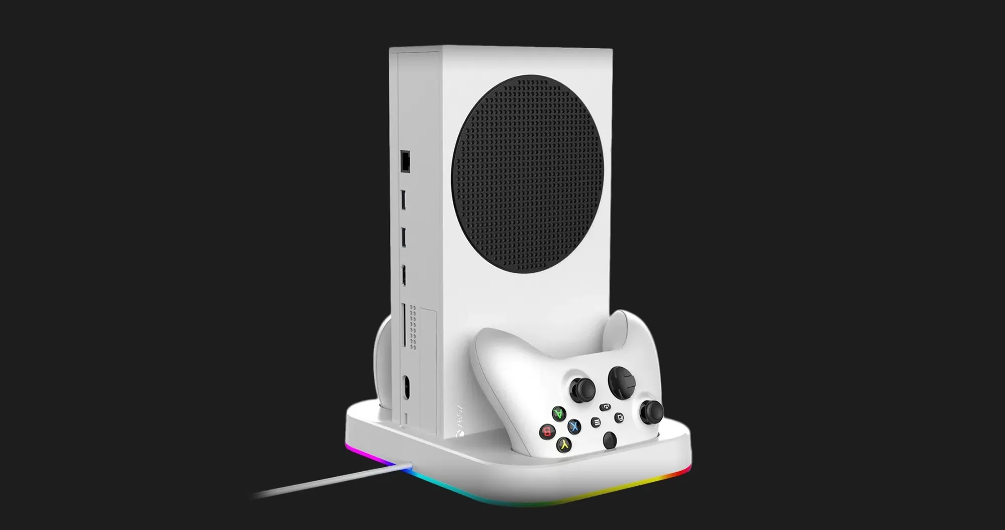 Зарядна станція iPega з охолодженням для XBOX S+ 2 акумулятори, RGB (PG-XBS012S)