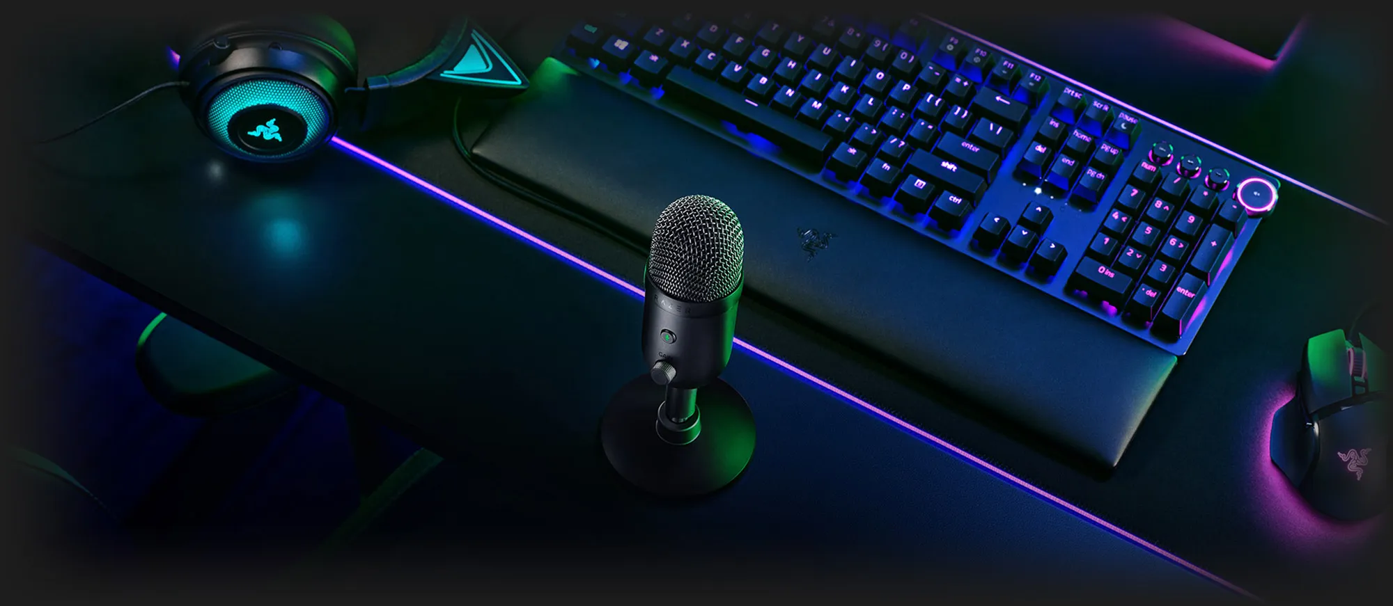 Микрофон Razer Seiren V2 X ANC USB (Black) (RZ19-04050100-R3M1) (EU)