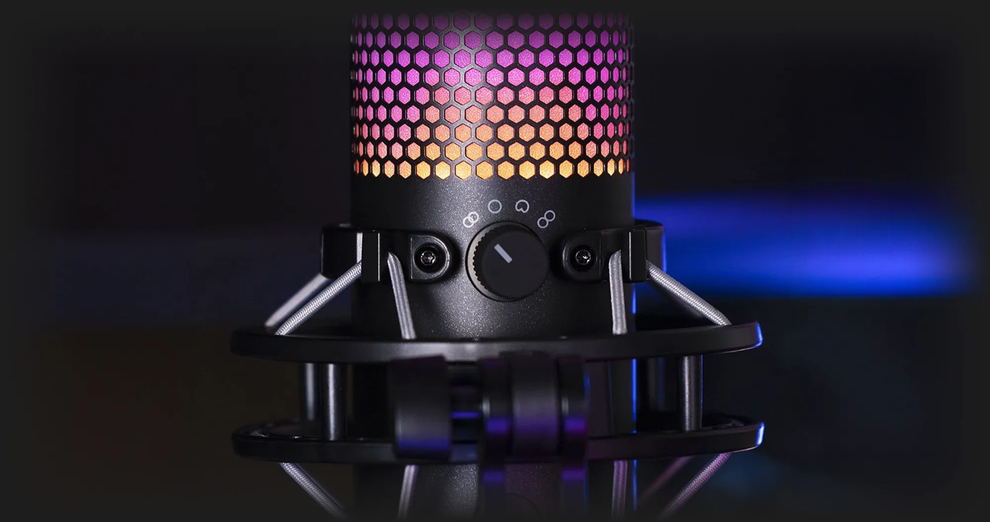 Мікрофон HyperX QuadCast S (Black-Grey) RGB (EU)