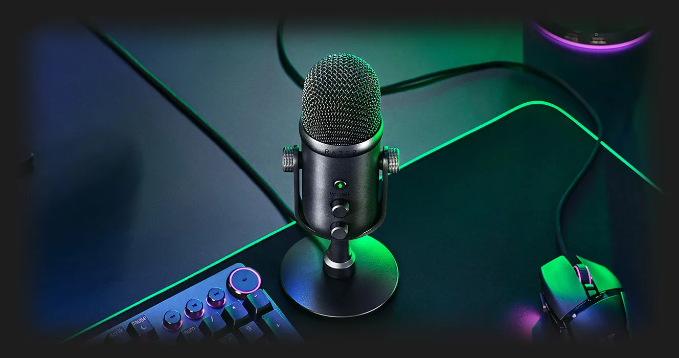 Микрофон Razer Seiren V2 Pro (Black) (RZ19-04040100-R3M1) (UA)