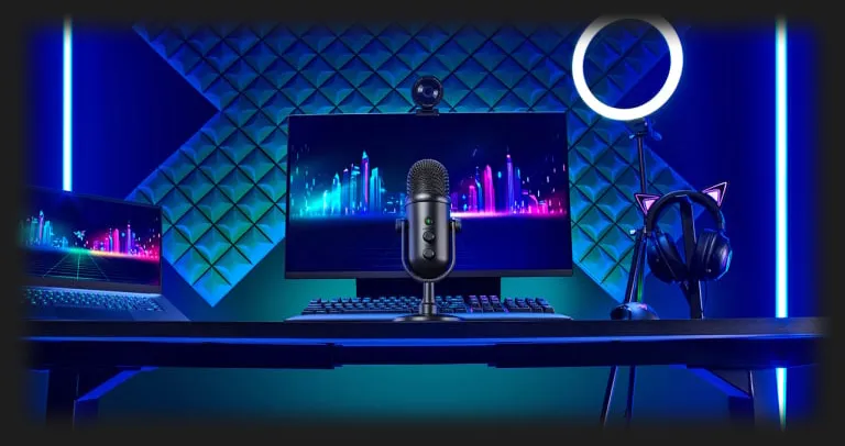 Микрофон Razer Seiren V2 Pro (Black) (RZ19-04040100-R3M1) (UA)