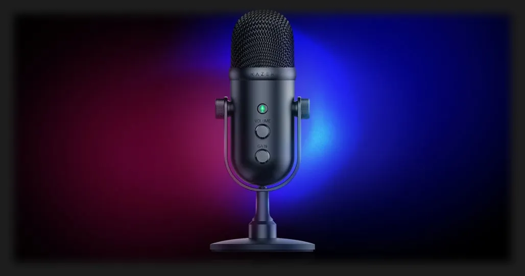 Микрофон Razer Seiren V2 Pro (Black) (RZ19-04040100-R3M1) (UA)