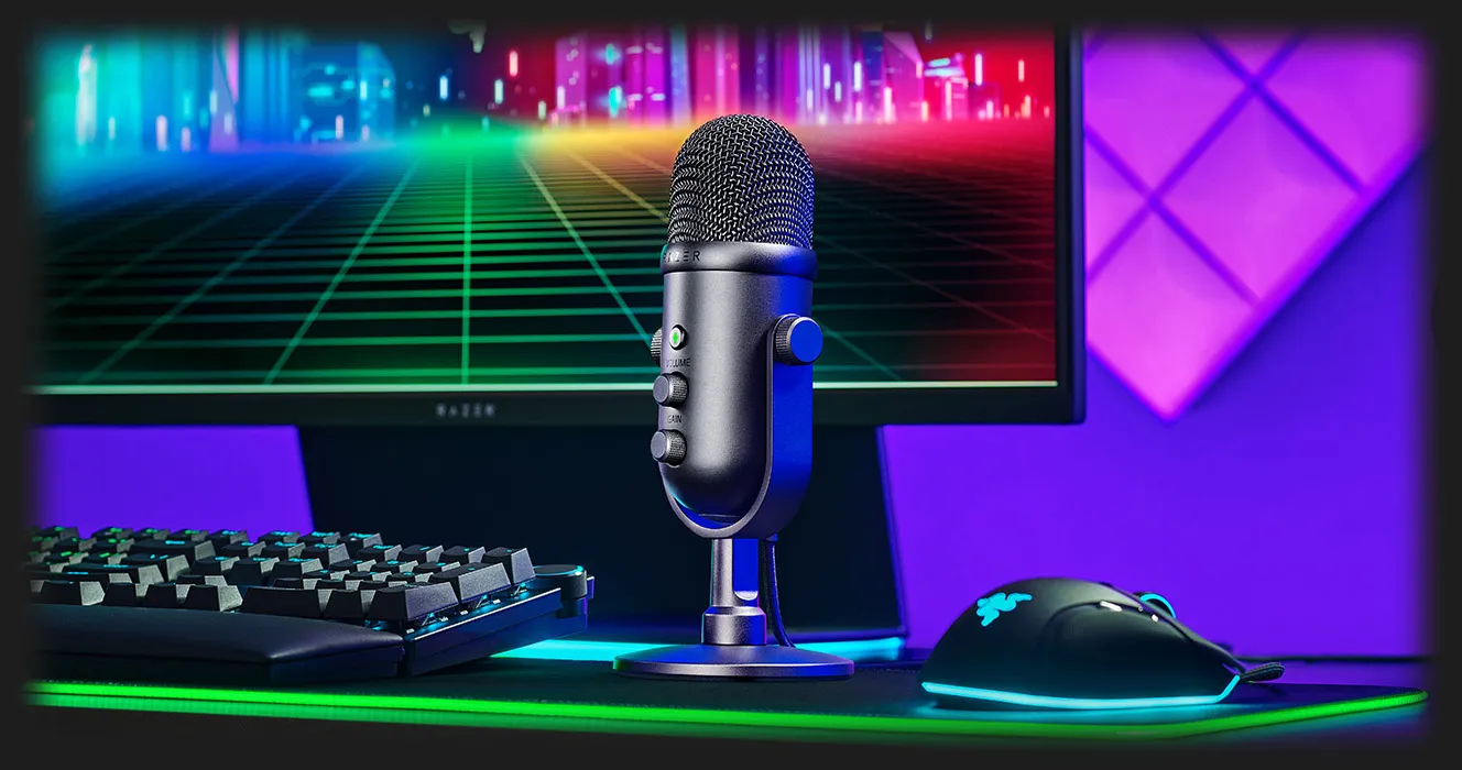 Микрофон Razer Seiren V2 Pro (Black) (RZ19-04040100-R3M1) (UA)