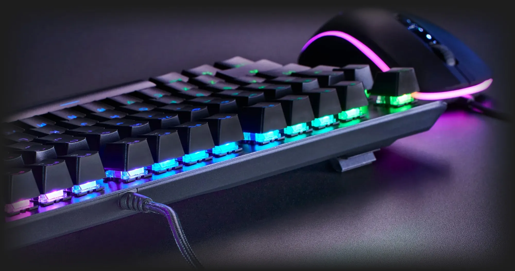Клавиатура игровая HyperX Alloy MKW100 TTC Red USB RGB (Black) (UA)