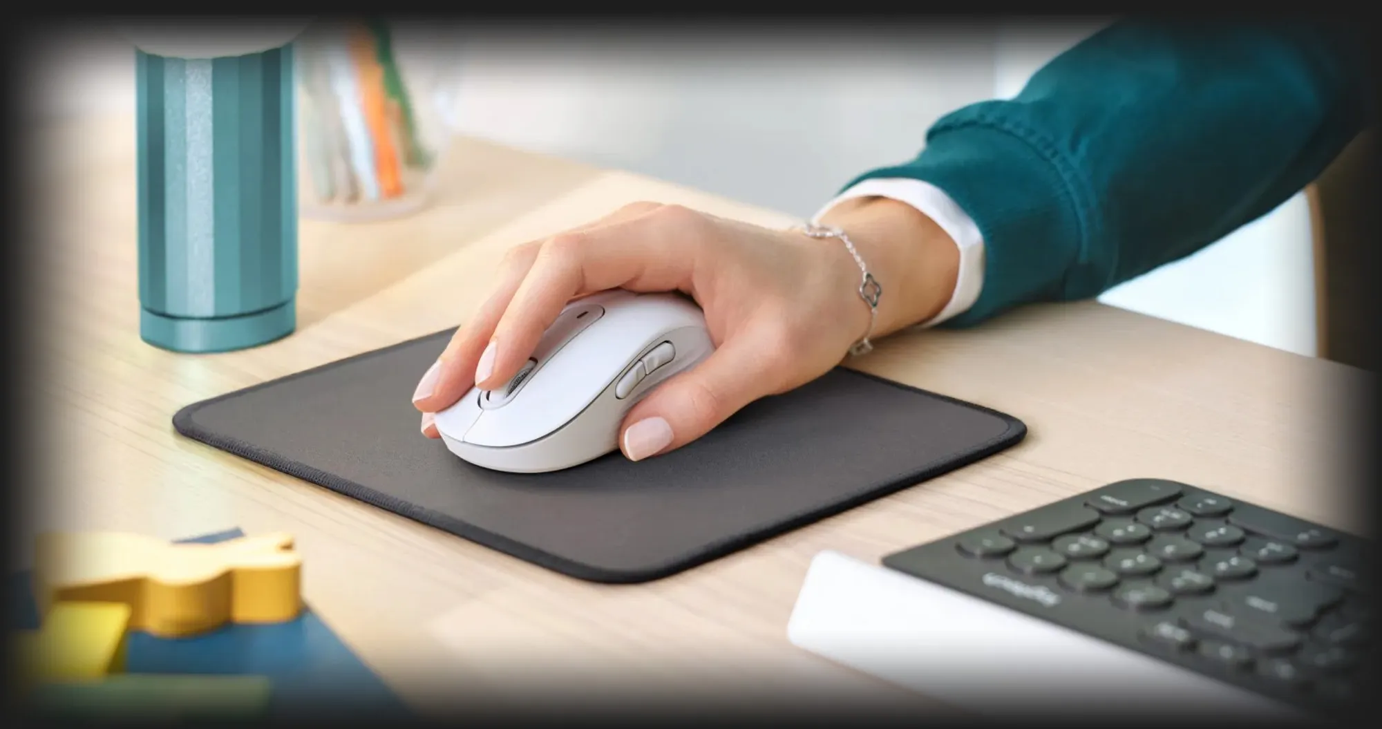 Килимок для миші Logitech Mouse Pad Studio Series (Graphite) (UA)