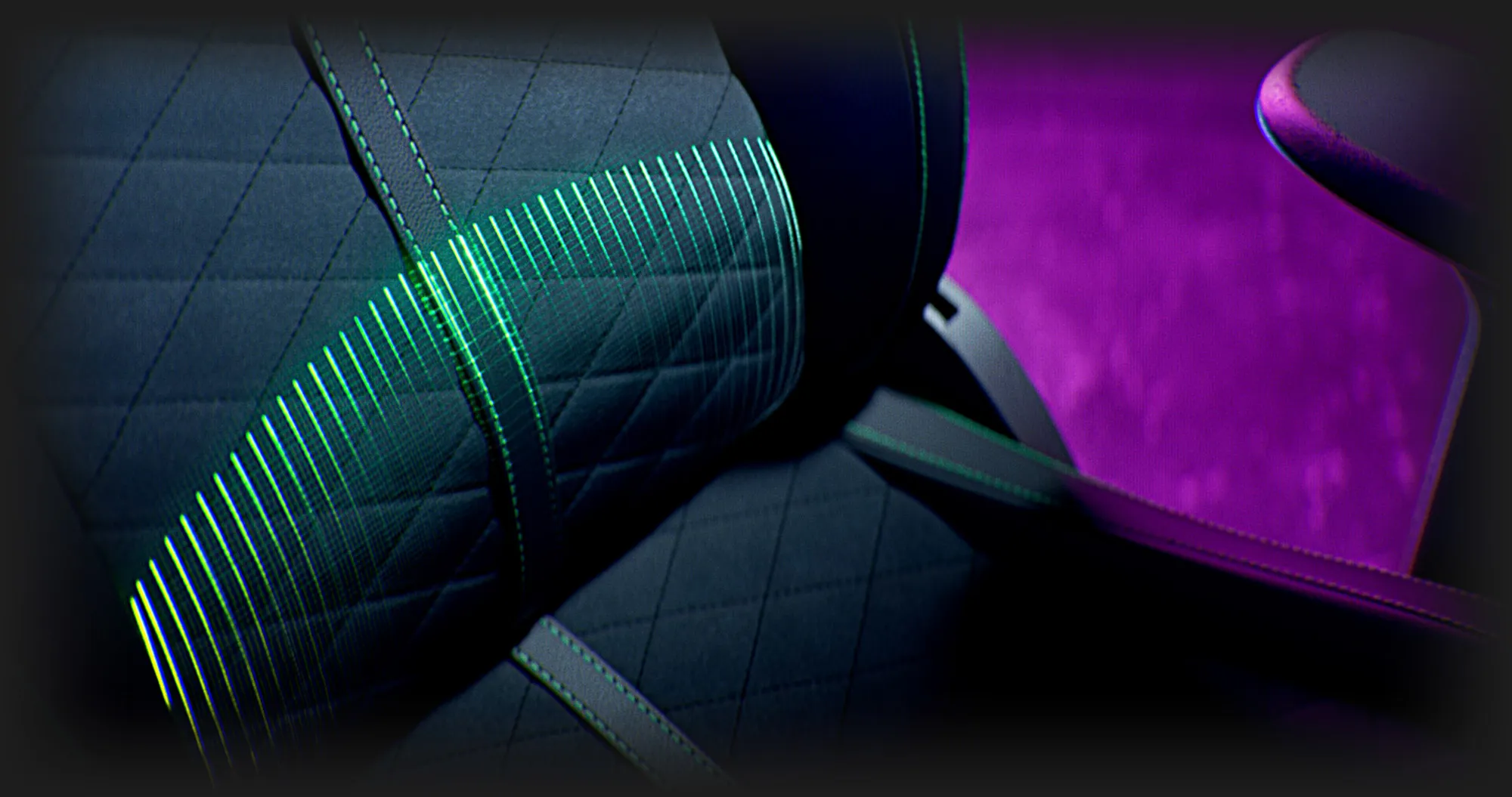 Кресло для геймеров Razer Enki X (Black Green) (RZ38-03880100-R3G1) (UA)