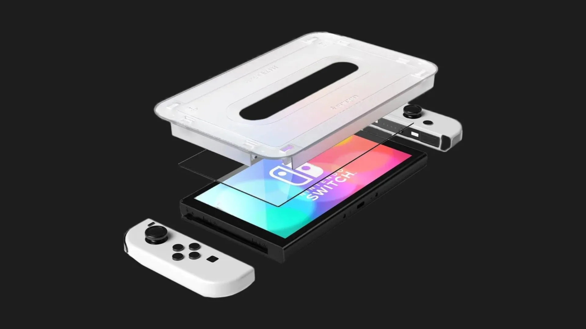 Захисне скло Spigen для Nintendo Switch 2