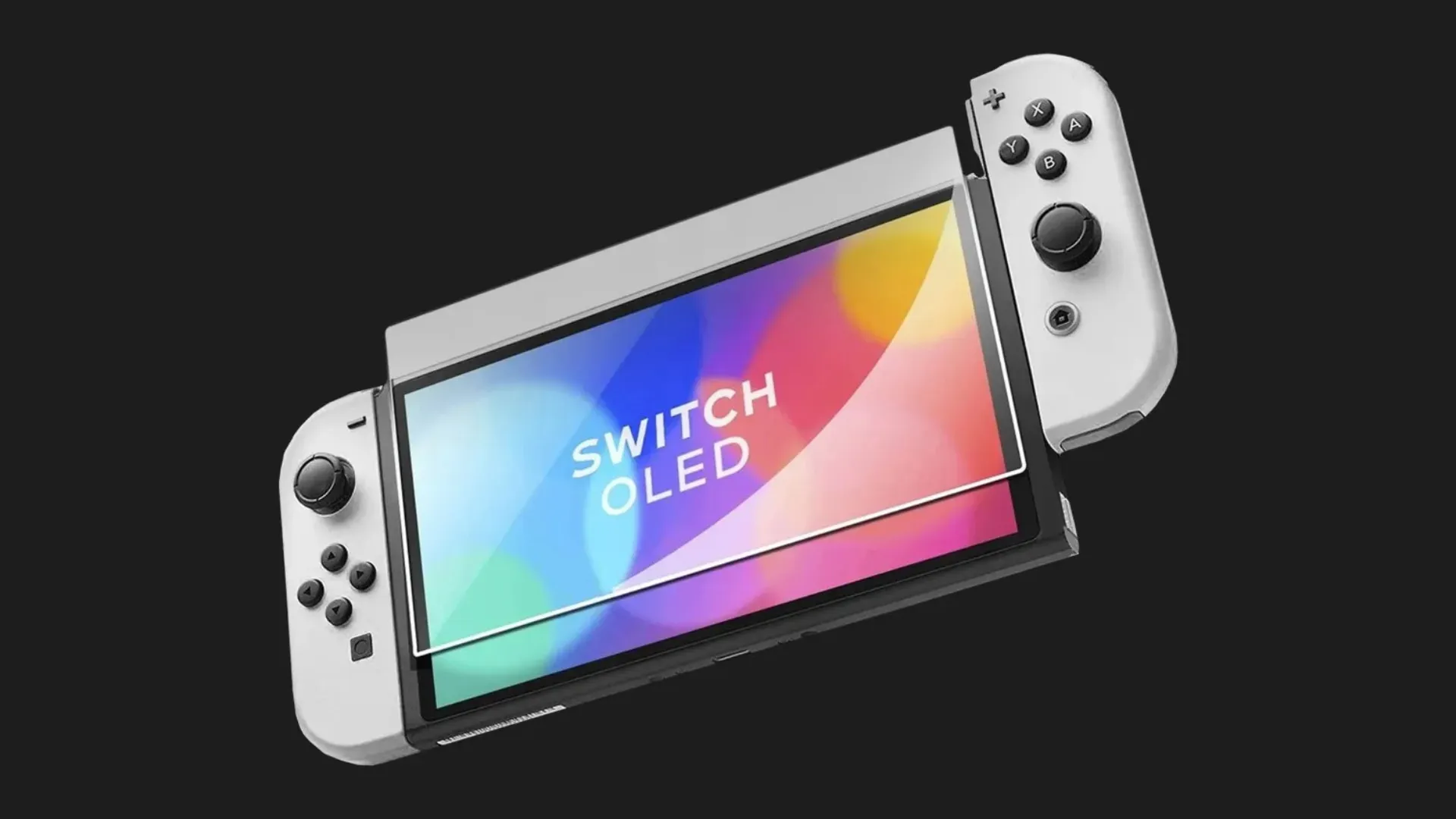 Защитное стекло Full Glass для Nintendo Switch OLED