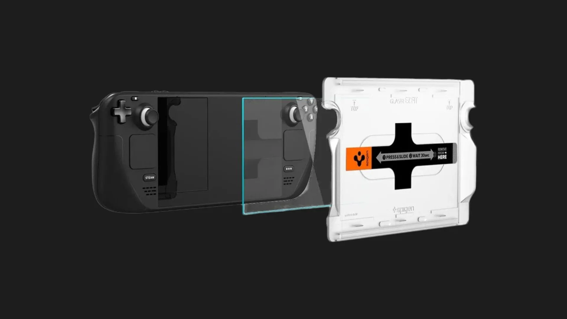 Захисне скло Spigen для Valve Steam Deck / OLED (Clear)