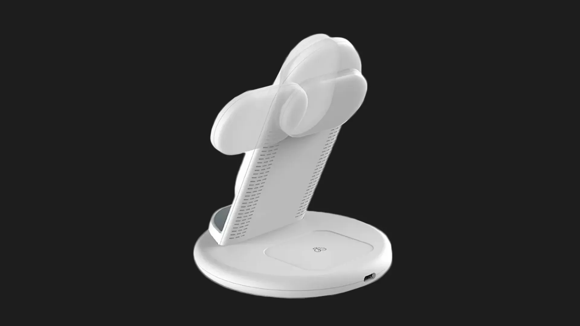Бездротова зарядка WiWU 3-in-1 Wireless Fast Charger (White)