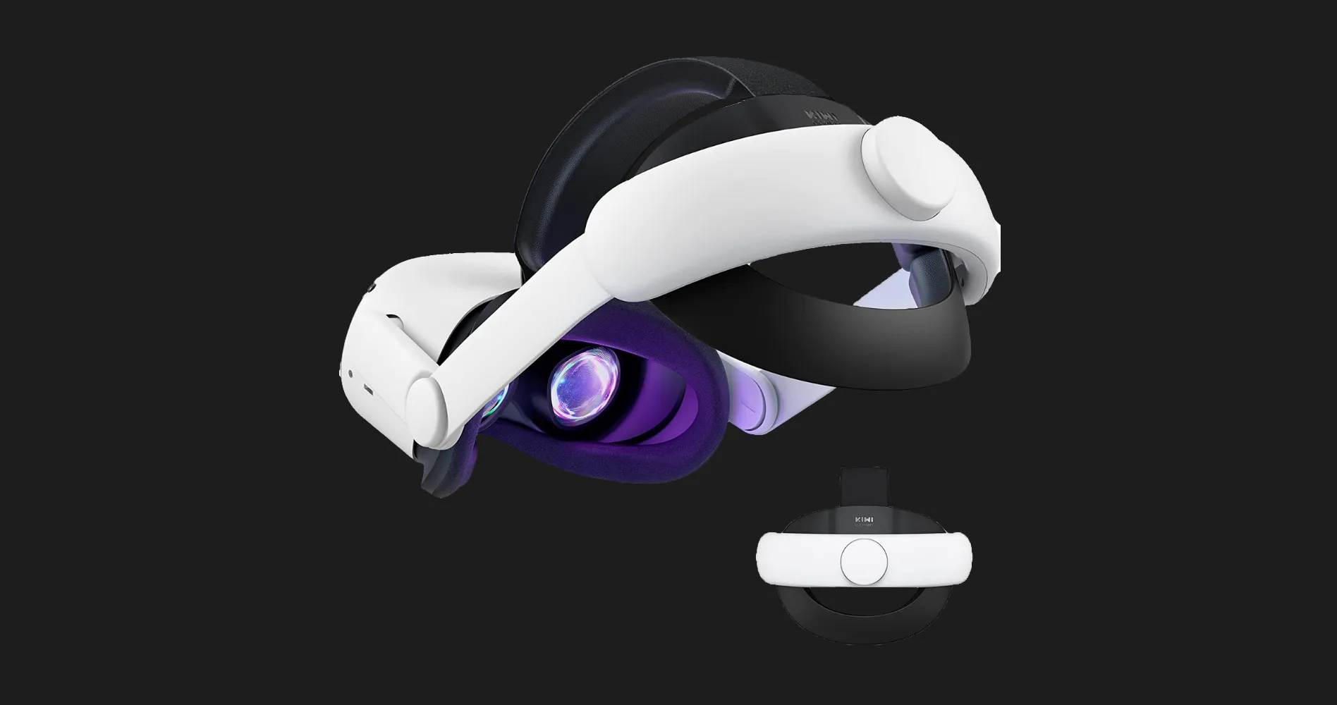 Крепление KIWI Elite Strap для Meta Quest 2 (White)